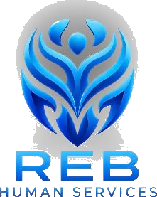 REB Human Services logo